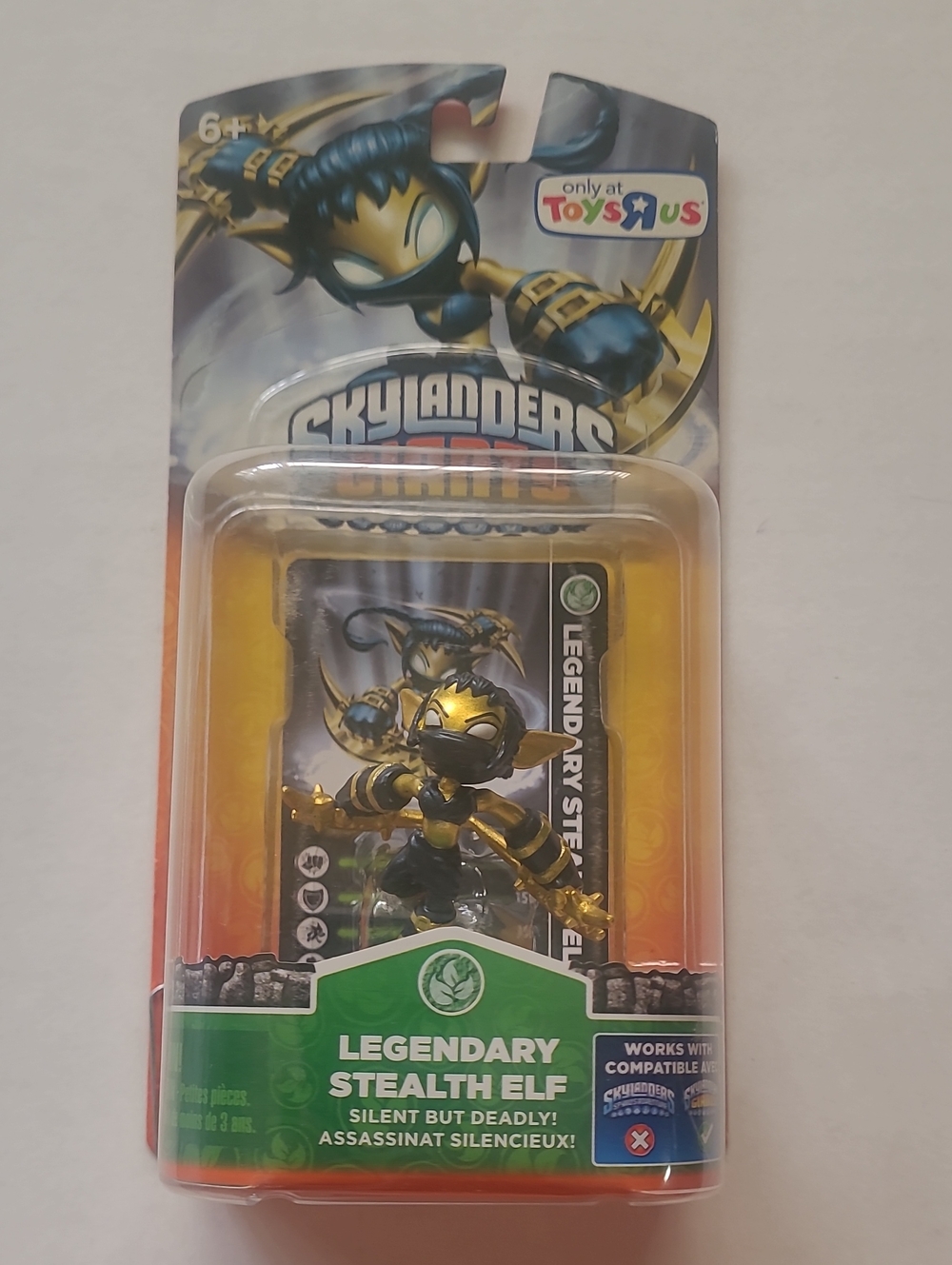 Skylanders Giants Legendary Stealth Elf Toys R Us Exclusive Video Game Figure
